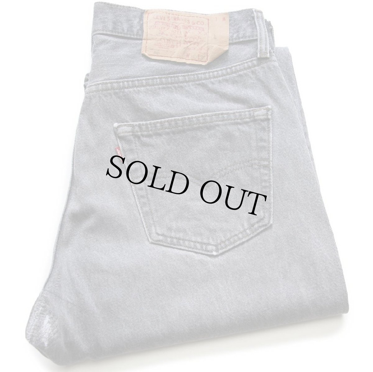 画像1: 90s USA製 Levi'sリーバイス 501 カットオフ 先染め ブラック デニムパンツ W34 (1)