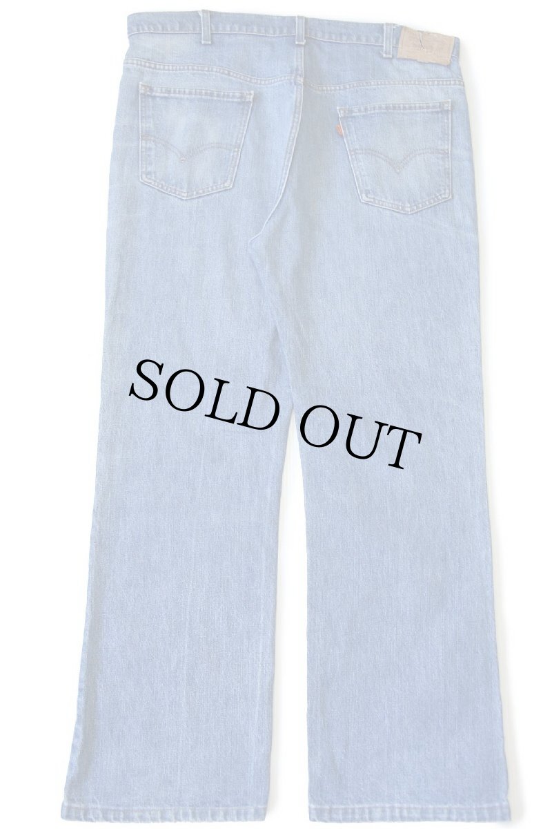 画像3: 80s USA製 Levi'sリーバイス 517 デニムパンツ w40★73 ブーツカット (3)