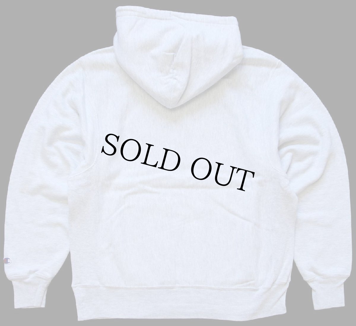 画像2: 00s Championチャンピオン LUTHER COLLEGE リバースウィーブ スウェットパーカー 杢グレー★フーディー (2)