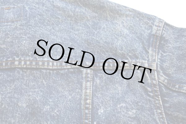 80s USA製 Levi'sリーバイス 57508 ケミカルウォッシュ デニム