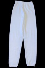 画像2: 90s USA製 STURDY SWEATS by Leeリー 無地 スウェットパンツ 白 S (2)