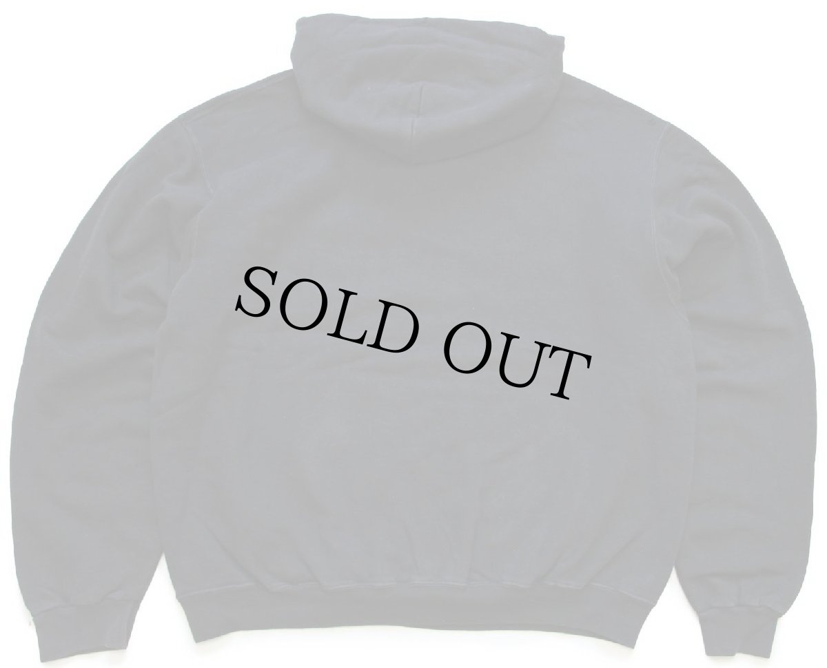 画像2: 00s メキシコ製 Championチャンピオン 無地 目無し スウェットパーカー 黒 L★フーディー ブランク (2)