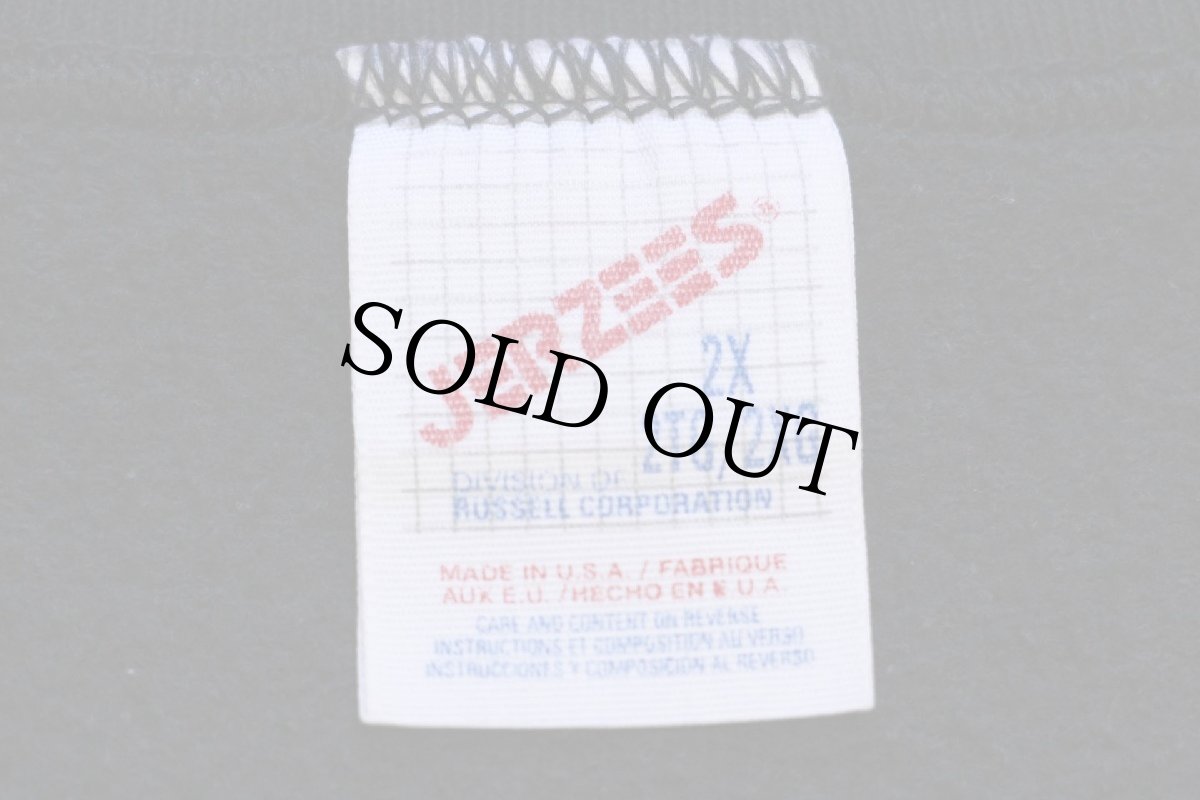 画像4: 90s USA製 LORD'S Racing Team HOTROD フレイムス スウェット 黒 2X (4)