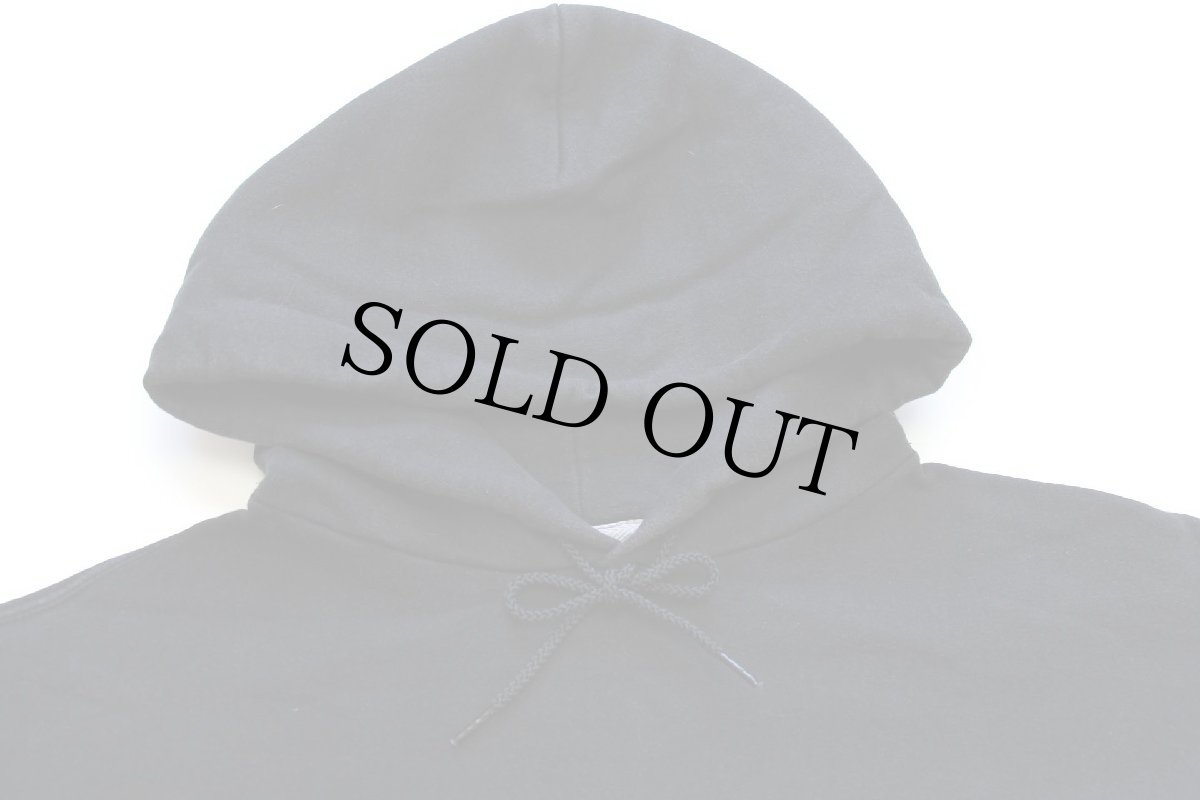 画像3: 00s メキシコ製 Championチャンピオン 無地 目無し スウェットパーカー 黒 L★フーディー ブランク (3)