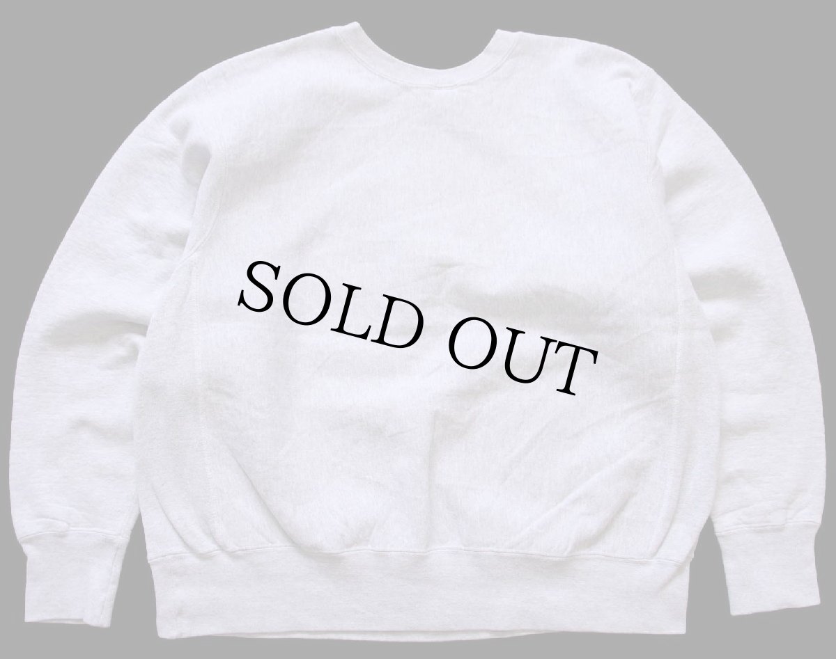 画像2: 90s USA製 The Cotton Exchange MINNESOTA フェルトパッチ リバースウィーブ スウェット 杢グレー XL (2)