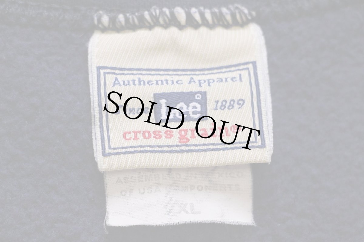 画像5: 00s Leeリー J&J HOME IMPROVEMENT スケッチ柄 両面プリント リバースウィーブ スウェット 紺 XL (5)