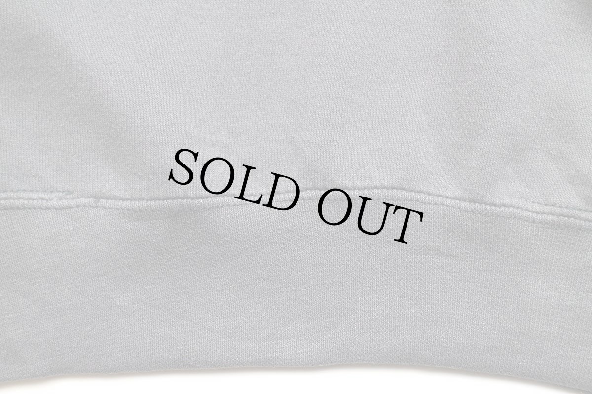 画像7: 90s USA製 RUSSELLラッセル 無地 前V スウェット チャコールグレー M★ブランク (7)