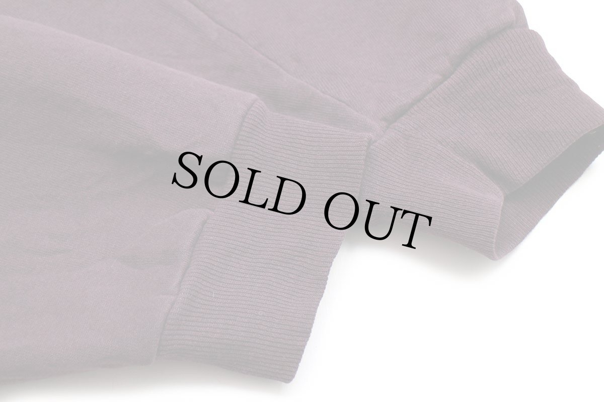 画像6: 90s メキシコ製 RUSSELLラッセル 無地 前V スウェット ワインレッド M★ブランク (6)