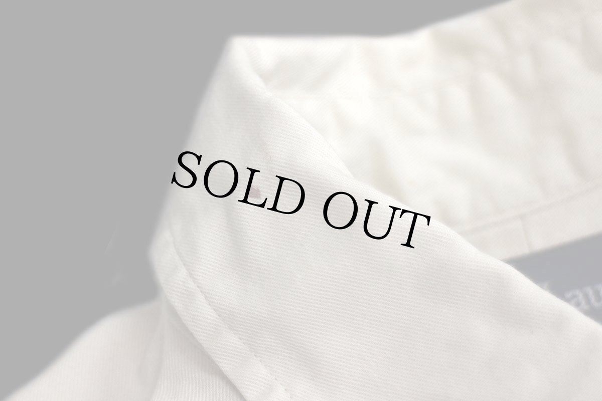 画像7: 90s ラルフローレン BLAIRE ワンポイント ボタンダウン コットンシャツ アイボリー (7)