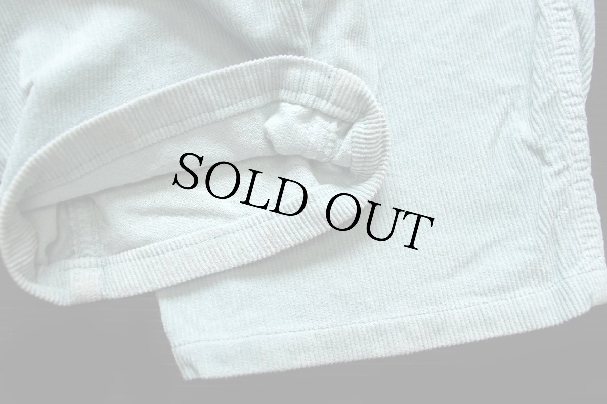 画像8: 80s イタリア製 VAGABOND コーデュロイ バギーパンツ ミント W29 (8)