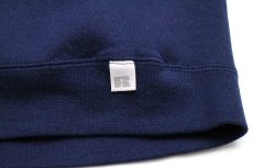 画像5: 90s USA製 RUSSELLラッセル 無地 スウェット 紺 L★ブランク (5)