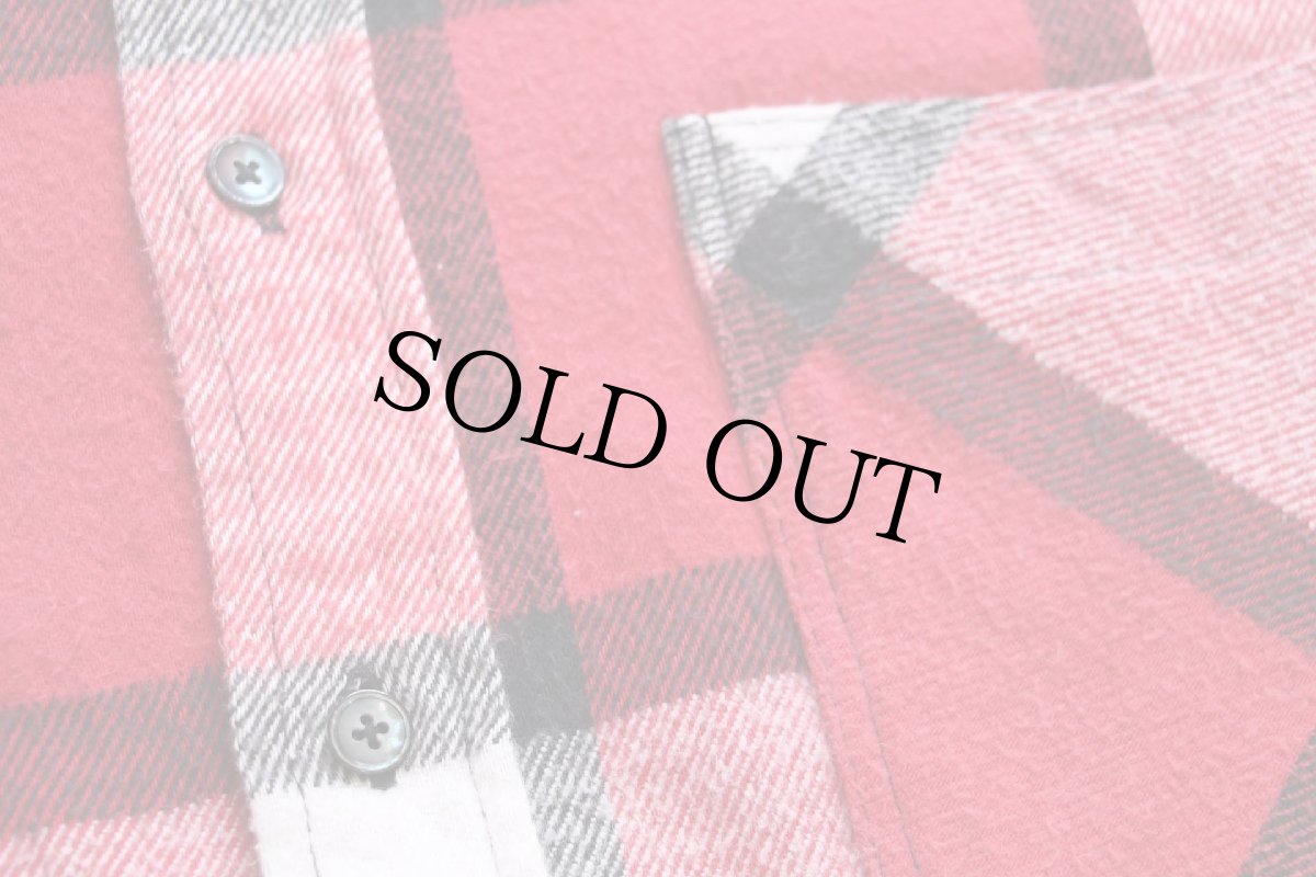 画像5: 90s USA製 JCPenney STJOHN'SBAY チェック コットン フランネルシャツ LT-T (5)