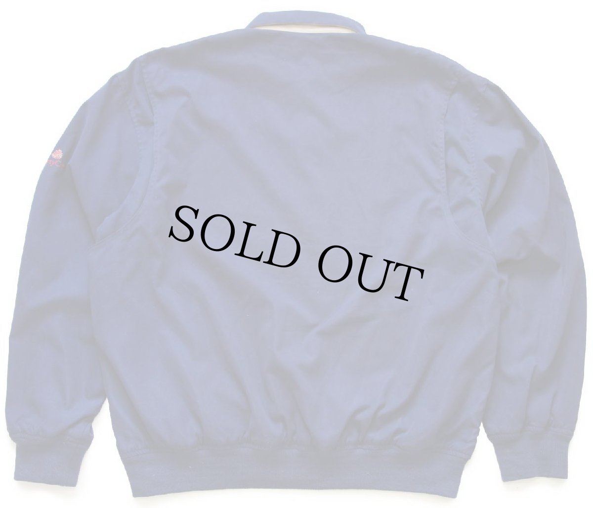 画像2: 90s POLO GOLF ラルフローレン Shanty Creek 刺繍 プルオーバー ポリエステルジャケット 紺 L (2)