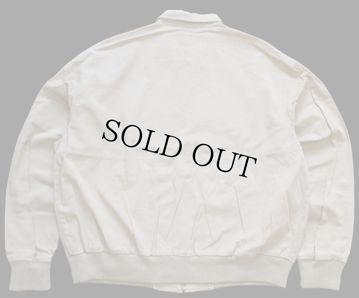 画像2: 90s ポロ ラルフローレン ワンポイント チンスト付き コットンジャケット カーキ L (2)