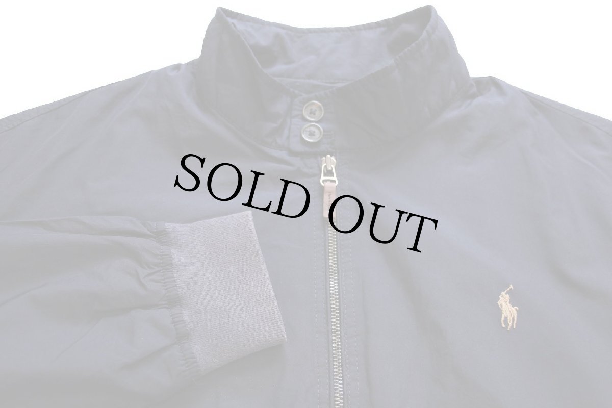 画像3: 00s ポロ ラルフローレン ワンポイント ポリエステルジャケット 濃紺 XL (3)