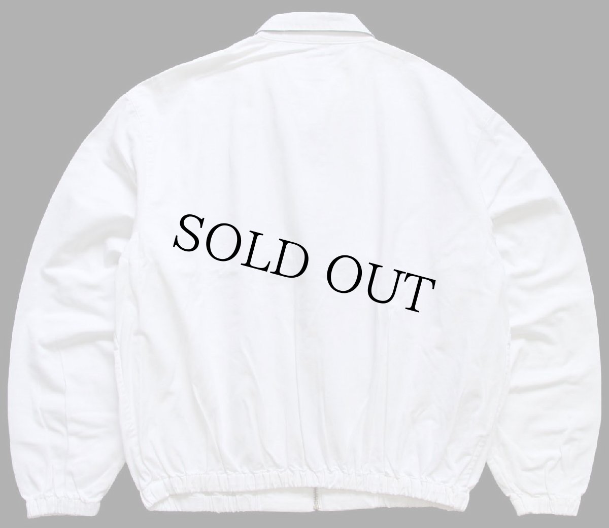 画像2: 80s USA製 ポロ ラルフローレン ワンポイント チンスト付き コットンジャケット 白 XL (2)