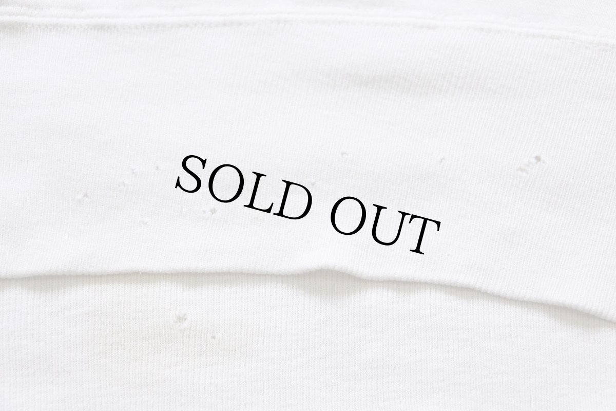 画像7: 50s UNKNOWN 無地 コットン スウェット ボロ オートミール★ブランク (7)