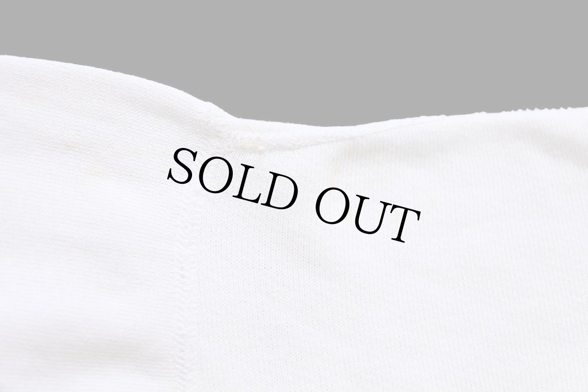 画像5: 50s UNKNOWN 無地 コットン スウェット ボロ オートミール★ブランク (5)