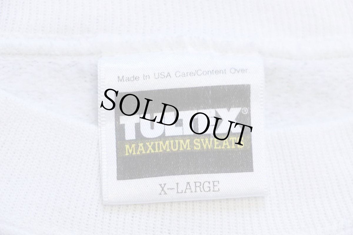 画像5: 90s USA製 Warner Bros LOONEY TUNES タズマニアンデビル HUSKERS スウェット 白 XL (5)