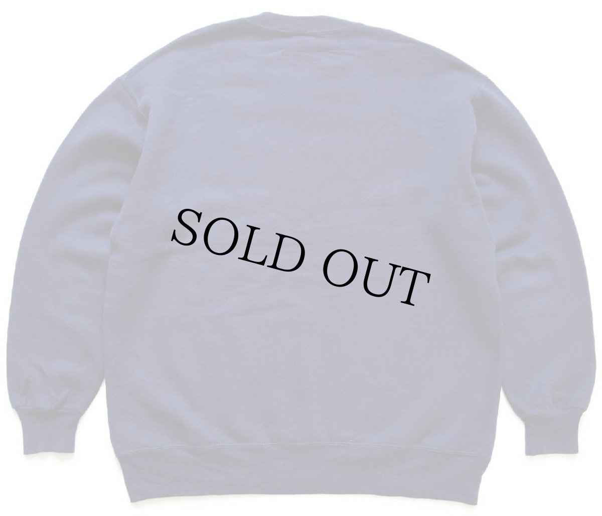 画像2: 90s USA製 RUSSELLラッセル 無地 前V スウェット ナス紺 XXL★01 特大 ブランク (2)