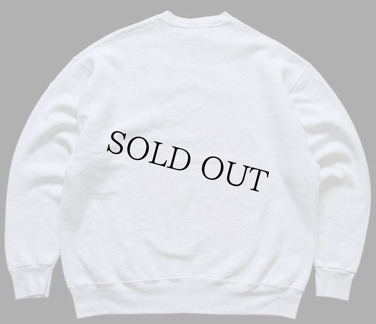 画像2: 90s USA製 HARLEY-DAVIDSON ハーレー ダビッドソン ロゴ刺繍 POLICE 1 スウェット 杢ライトグレー XL (2)