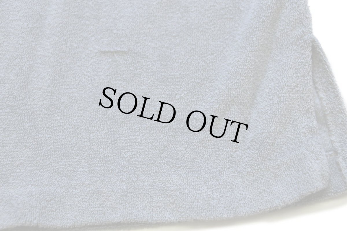 画像6: 70s KENNINGTONケニントン 無地 ヘンリーネック パイルTシャツ グレー M (6)