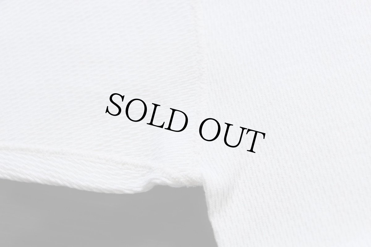 画像6: 80s USA製 UNITY コットン サーマルシャツ オフホワイト XL (6)