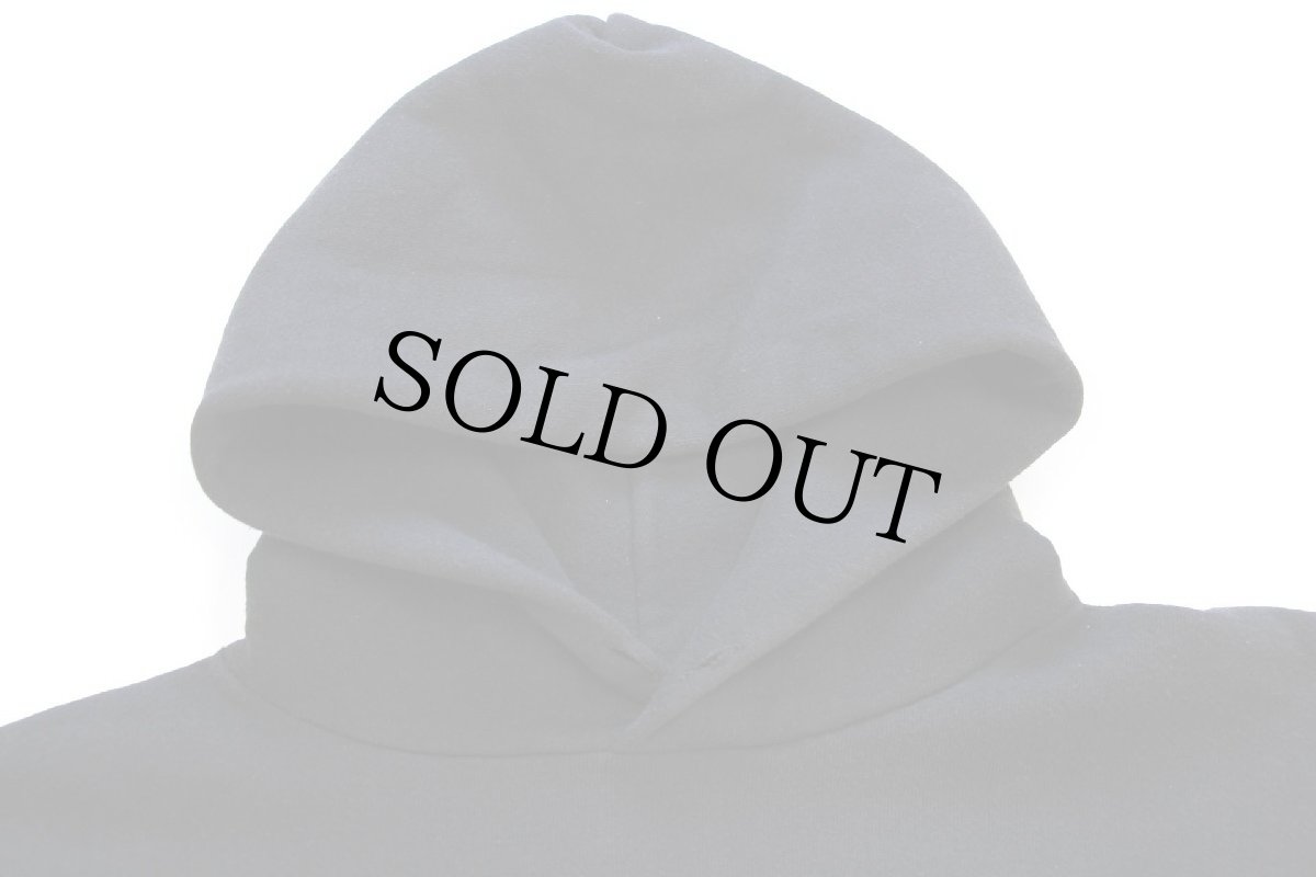 画像4: 90s USA製 RUSSELLラッセル KEARNY MARCHING UNIT バックプリント スウェットパーカー 黒 XL★フーディー (4)