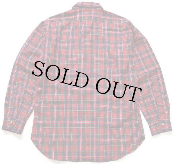 70s USA製 SIR PENDLETONサーペンドルトン AUTHENTIC MACPHERSON RED