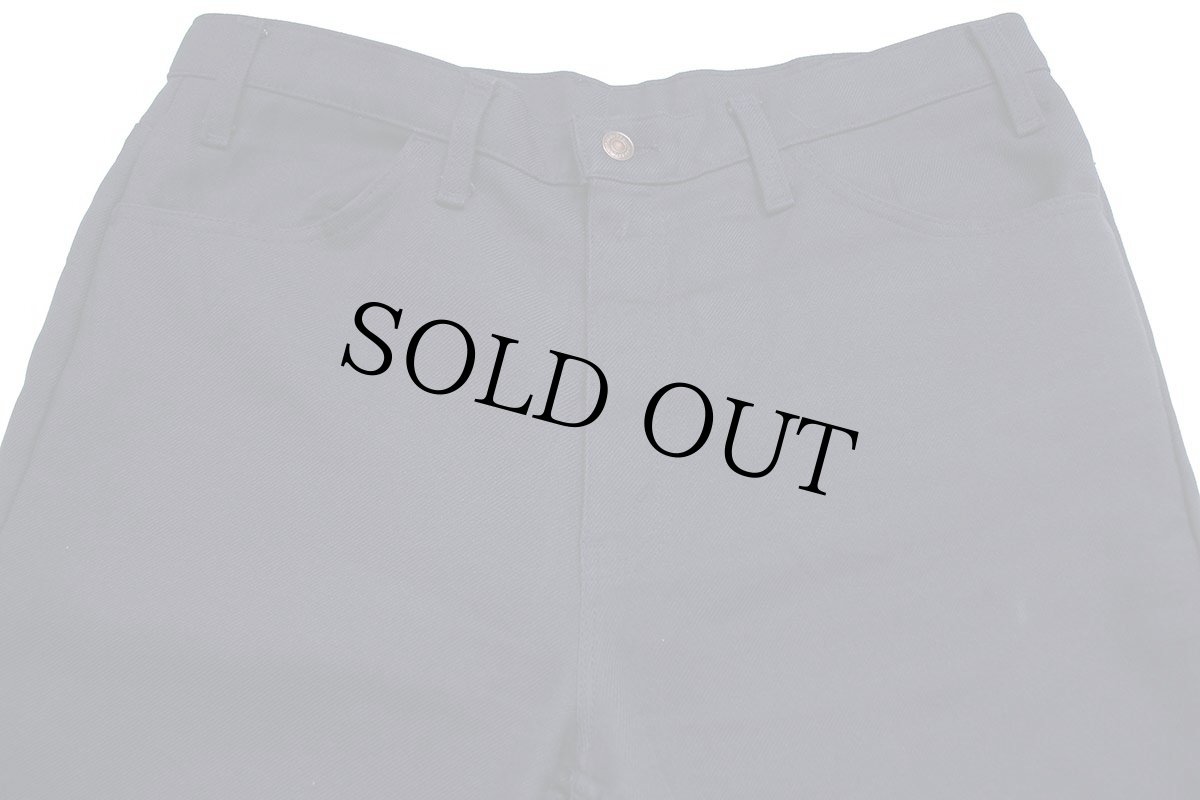 画像4: 80s USA製 Levi'sリーバイス 517 ポリエステルパンツ 紺 w38 L32★142 スタプレ (4)