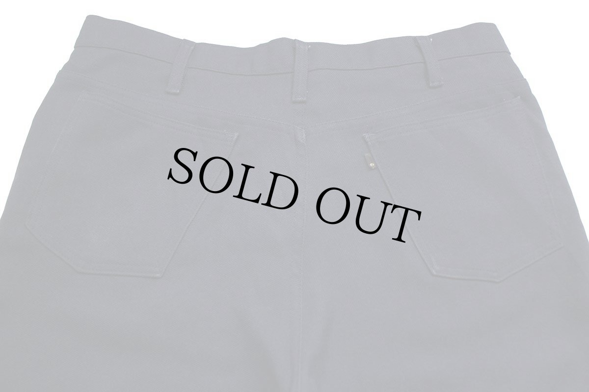 画像5: 80s USA製 Levi'sリーバイス 517 ポリエステルパンツ 紺 w38 L32★142 スタプレ (5)