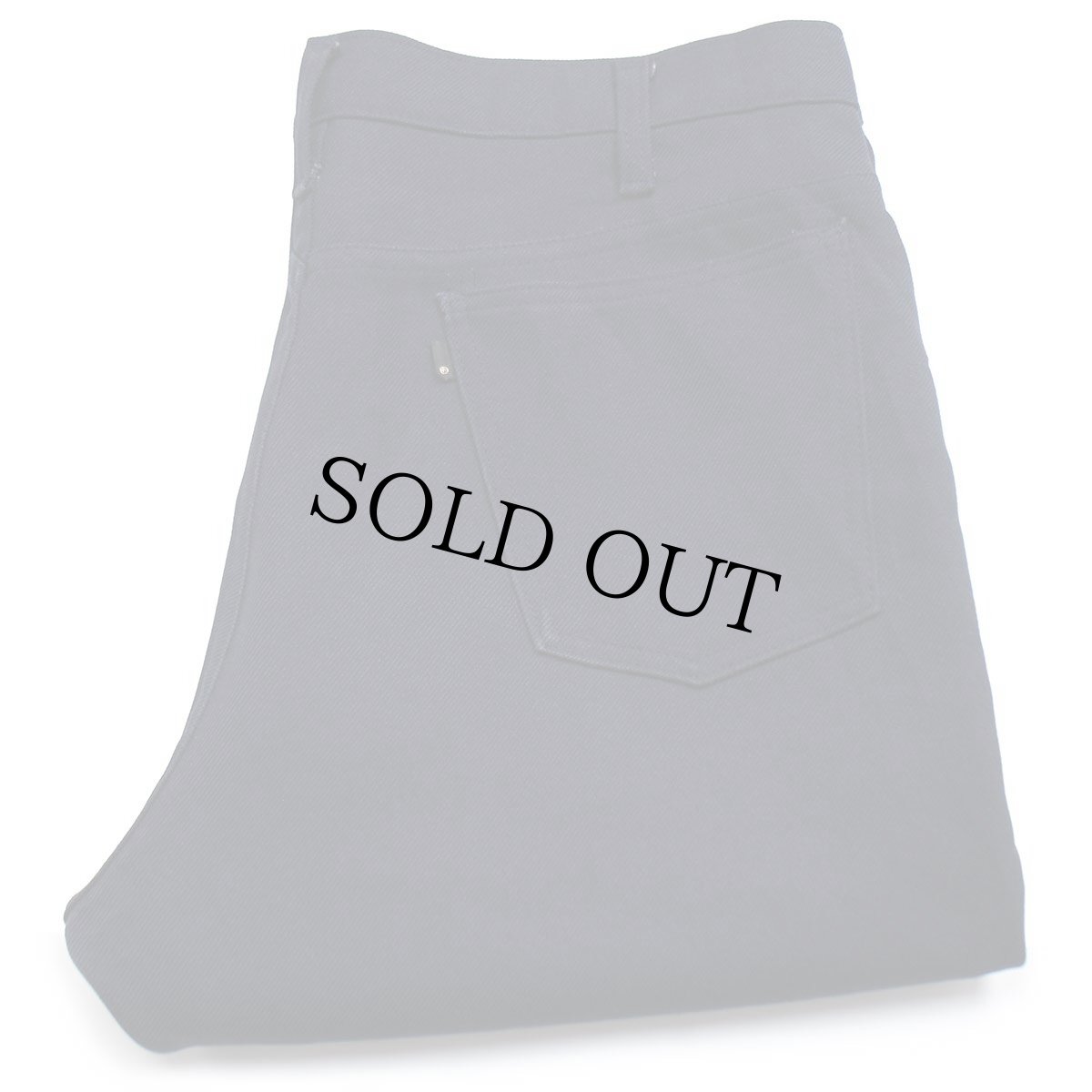 画像1: 80s USA製 Levi'sリーバイス 517 ポリエステルパンツ 紺 w38 L32★142 スタプレ (1)