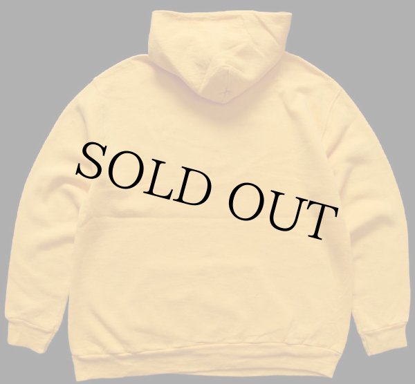 80s USA製 RUSSELLラッセル 無地 スウェットパーカー 黄 XL