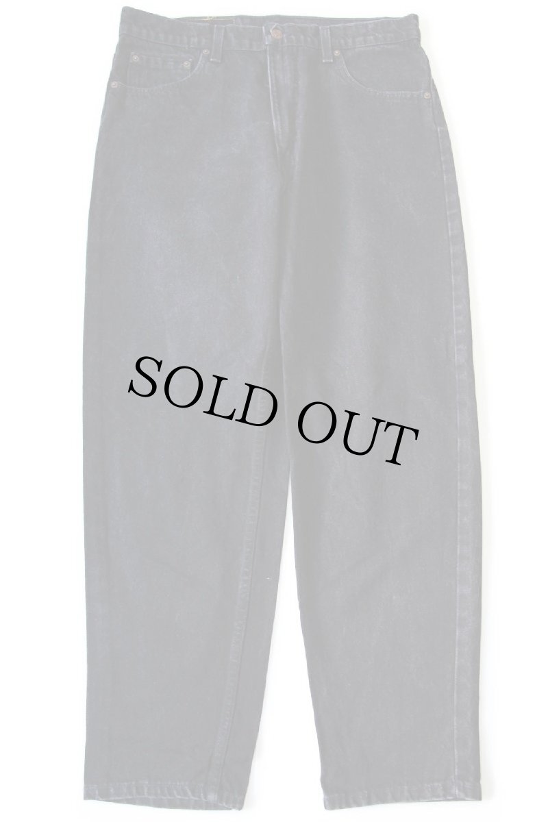 画像2: 90s USA製 Levi'sリーバイス 550 ブラック デニムパンツ w36 L30 (2)