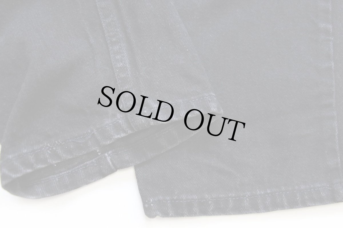 画像8: 90s USA製 Levi'sリーバイス 550 ブラック デニムパンツ w36 L30 (8)