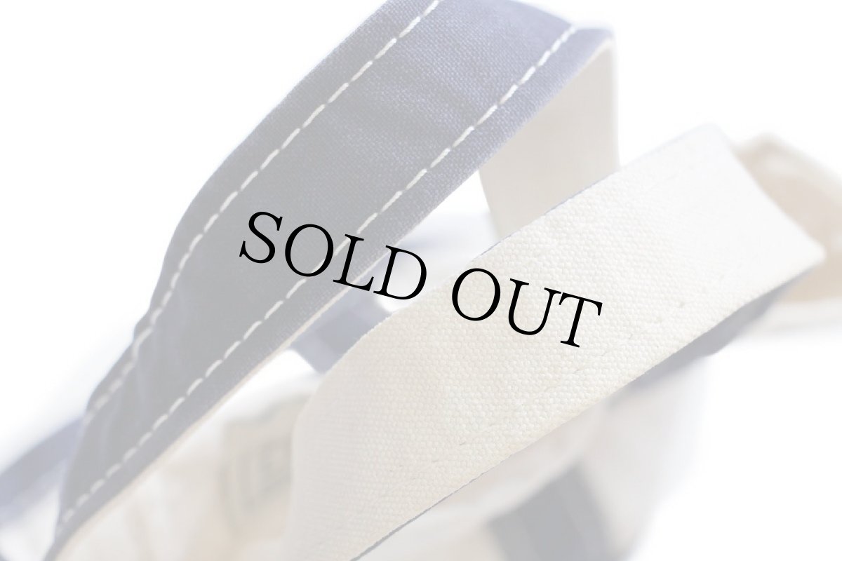 画像7: 00s USA製 L.L.Bean BOAT AND TOTE キャンバス トートバッグ 紺 ミニ (7)