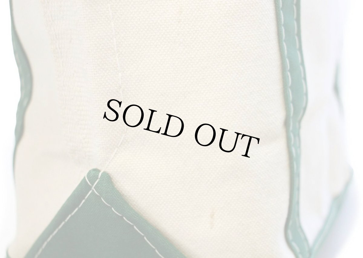 画像6: USA製 L.L.Bean BOAT AND TOTE キャンバス トートバッグ 緑 S★スモール (6)