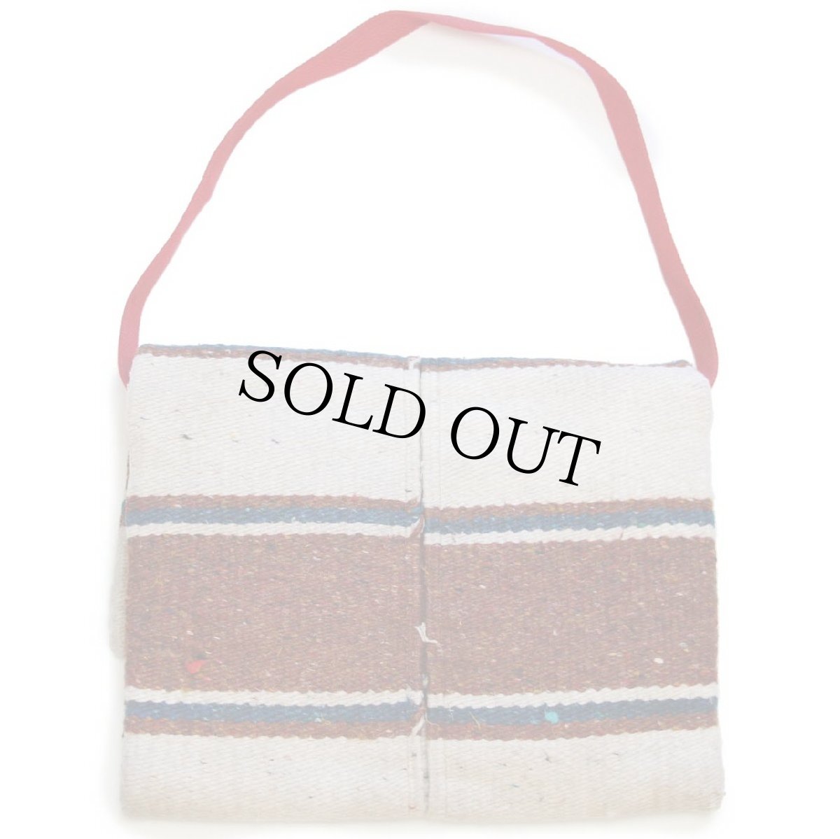 画像2: メキシコ製 ネップ入り ラグ ショルダーバッグ (2)