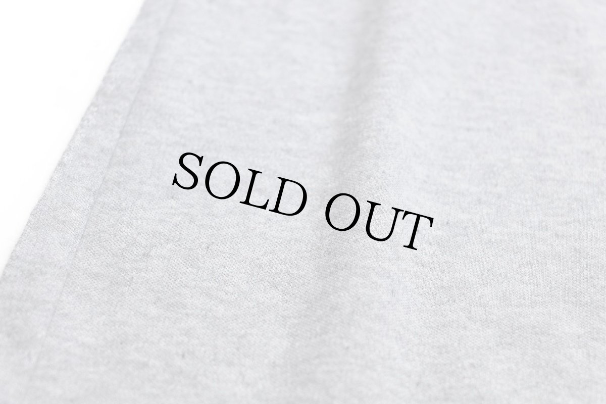 画像5: 90s USA製 STJOHN'SBAY 無地 モックネック コットン 長袖Tシャツ 杢グレー L (5)