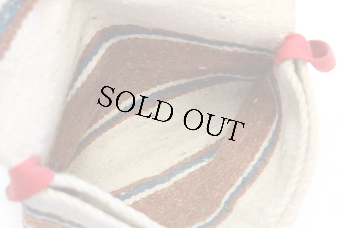 画像4: メキシコ製 ネップ入り ラグ ショルダーバッグ (4)