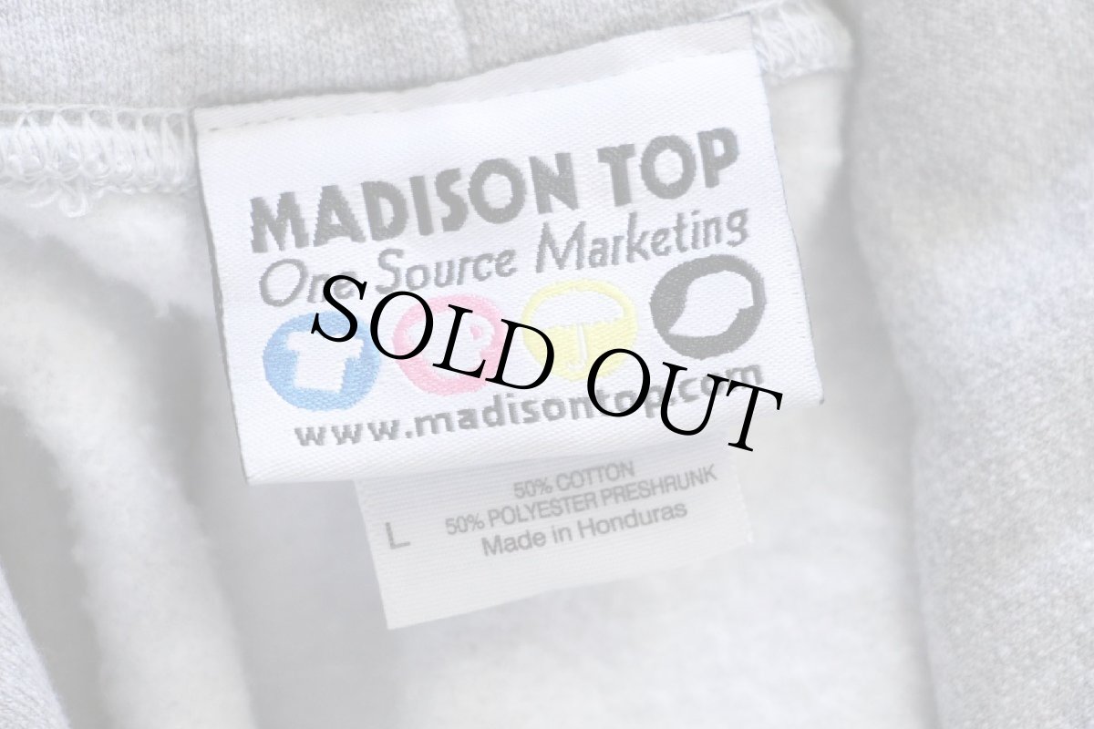 画像4: piggly wiggly マスコット 両面プリント スウェットパーカー 杢グレー L (4)