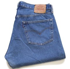 Levi’s アメリカ製 Made in USA 501 デニム W32 90's Levi's 501XX USA製ストレートデニムパンツ ワンウォッシュ