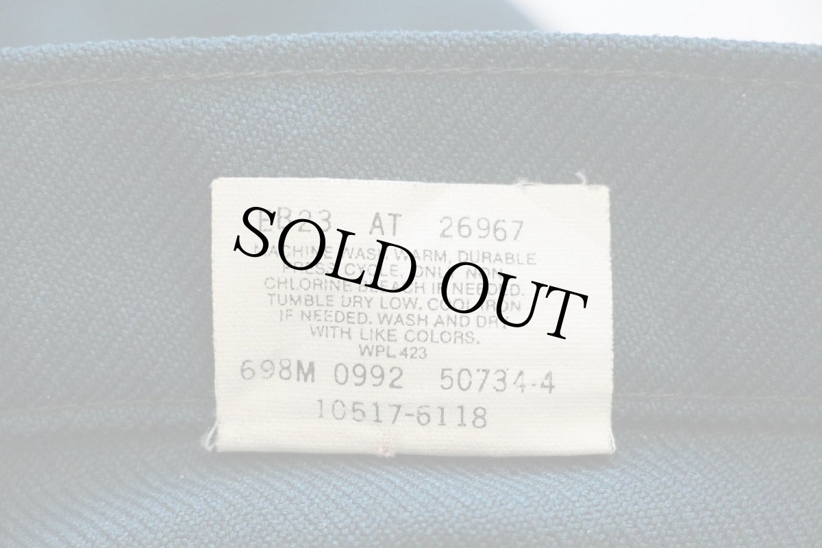 画像7: 90s USA製 Levi'sリーバイス 517 ポリエステルパンツ 濃緑 W34★144 スタプレ (7)