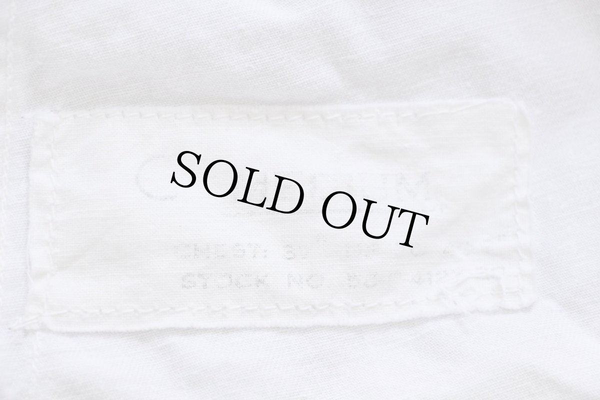 画像4: 50s 米軍 U.S.ARMY コットン スノーカモ フィールド パーカー ホワイト M★モッズコート (4)