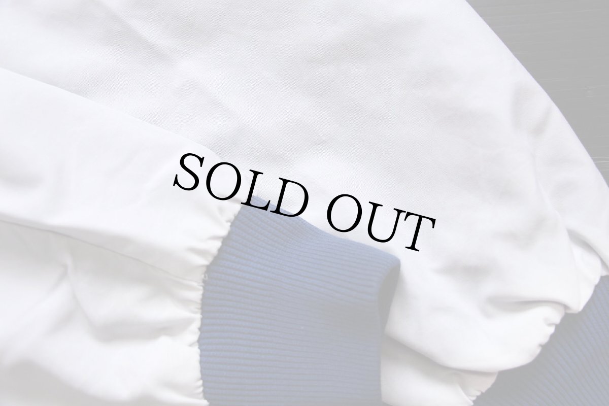 画像7: 80s patagoniaパタゴニア ナイロンジャケット ライトグレー×紺 XL (7)