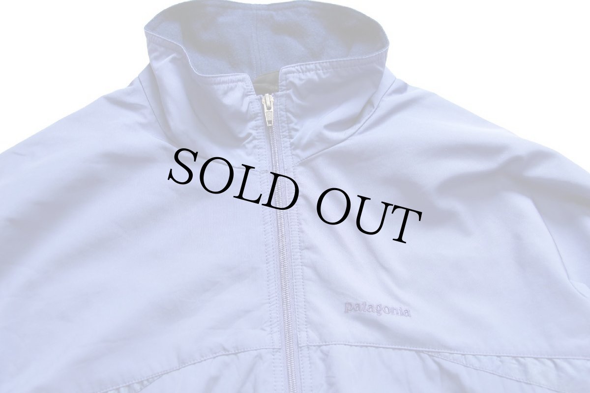 画像3: 00s patagoniaパタゴニア Integral Jacket ロゴ刺繍 ナイロンジャケット 薄青紫 M (3)