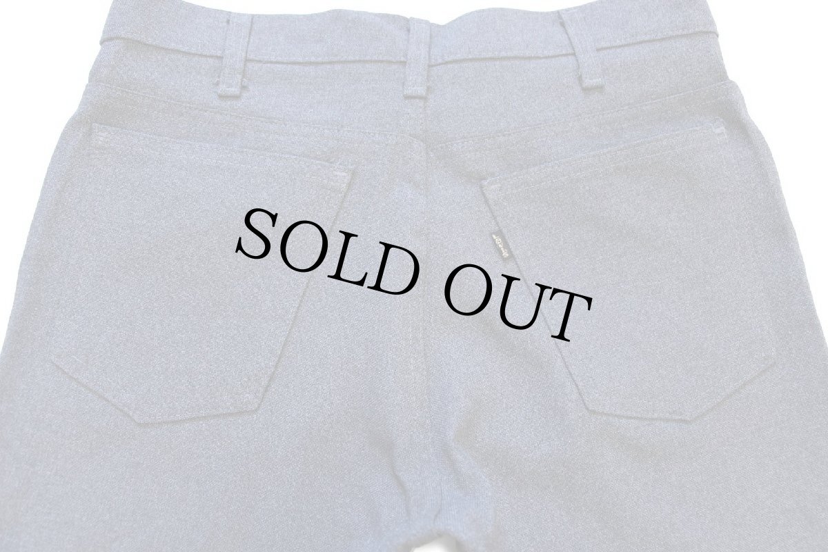 画像5: 80s USA製 Levi'sリーバイス 517 ポリエステルパンツ 杢グレー w32 L32★145 スタプレ (5)