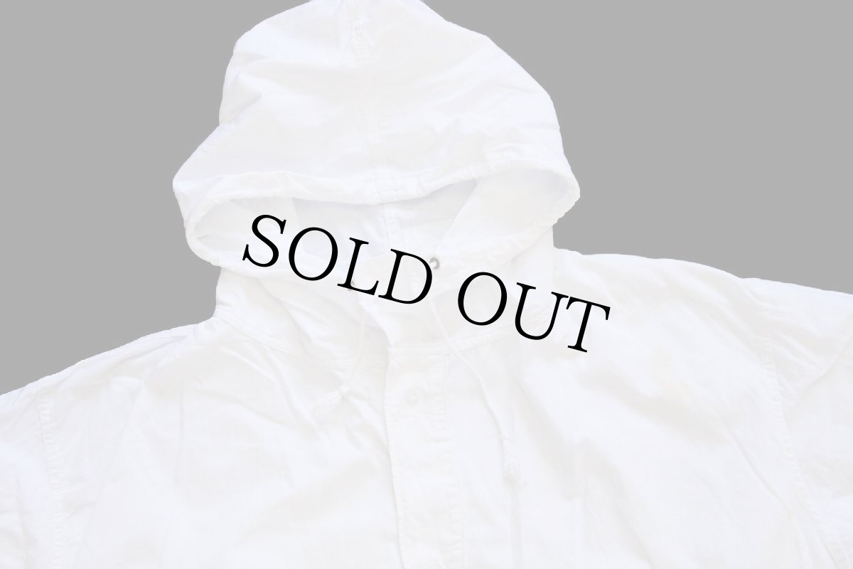 画像3: 50s 米軍 U.S.ARMY コットン スノーカモ フィールド パーカー ホワイト M★モッズコート (3)