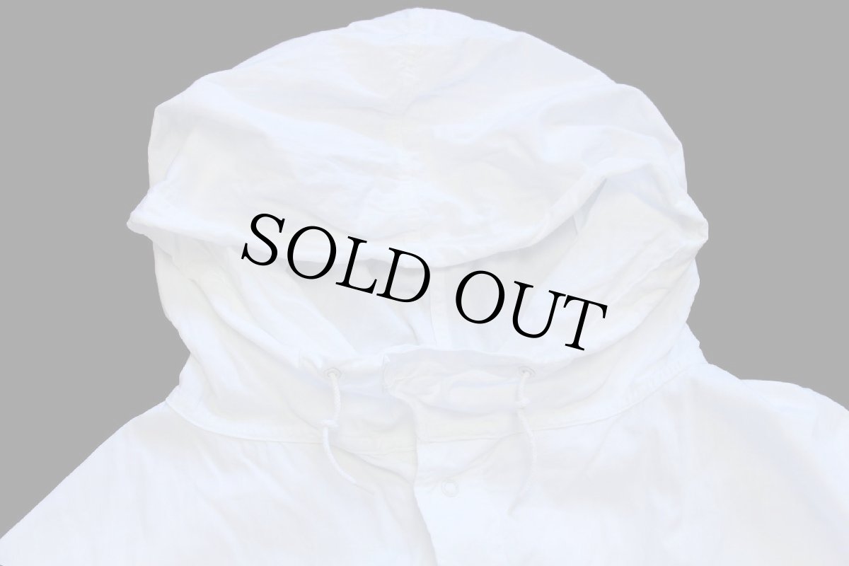 画像4: 50s 米軍 U.S.ARMY コットン スノーカモ フィールド パーカー ホワイト M★モッズコート (4)