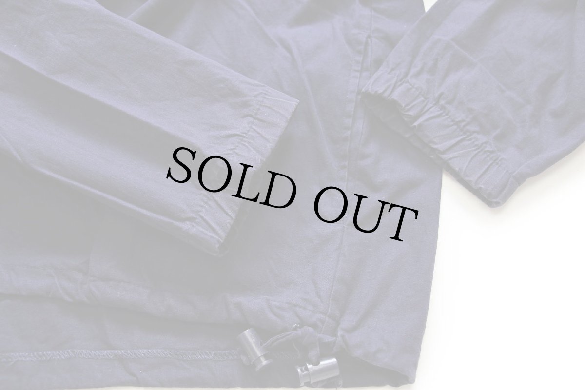 画像5: 00s PRIDES LANDING ツートン 切り替え コットン アノラックパーカー ナス紺×アイボリー (5)